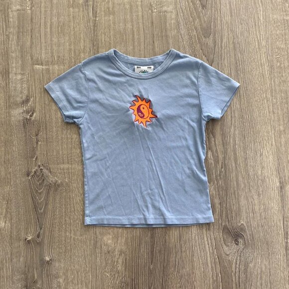 Ying Yang Paradise sun Unif bby tee - Picture 1 of 6